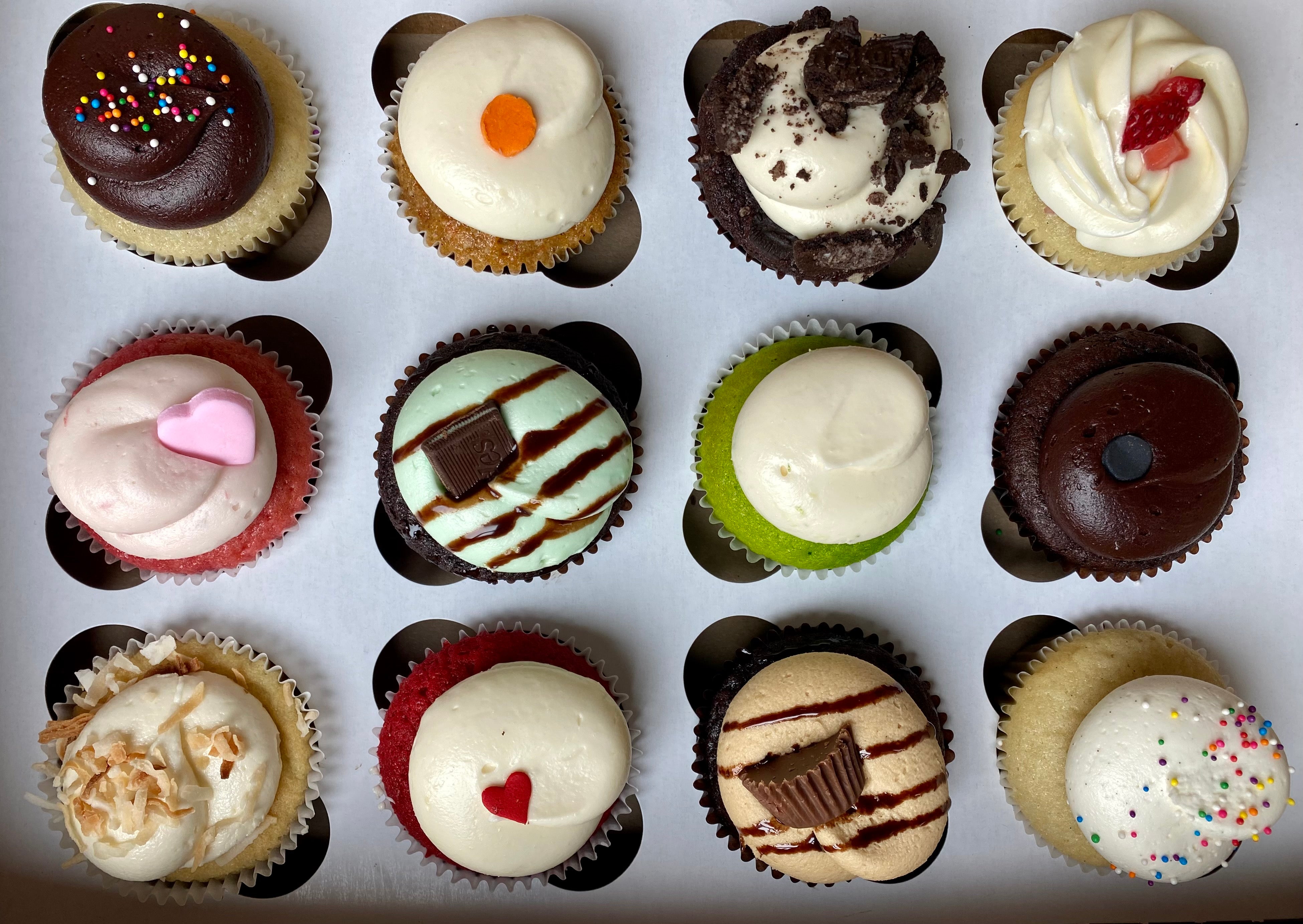 Assorted Dozen Cupcakes Kupcakerie