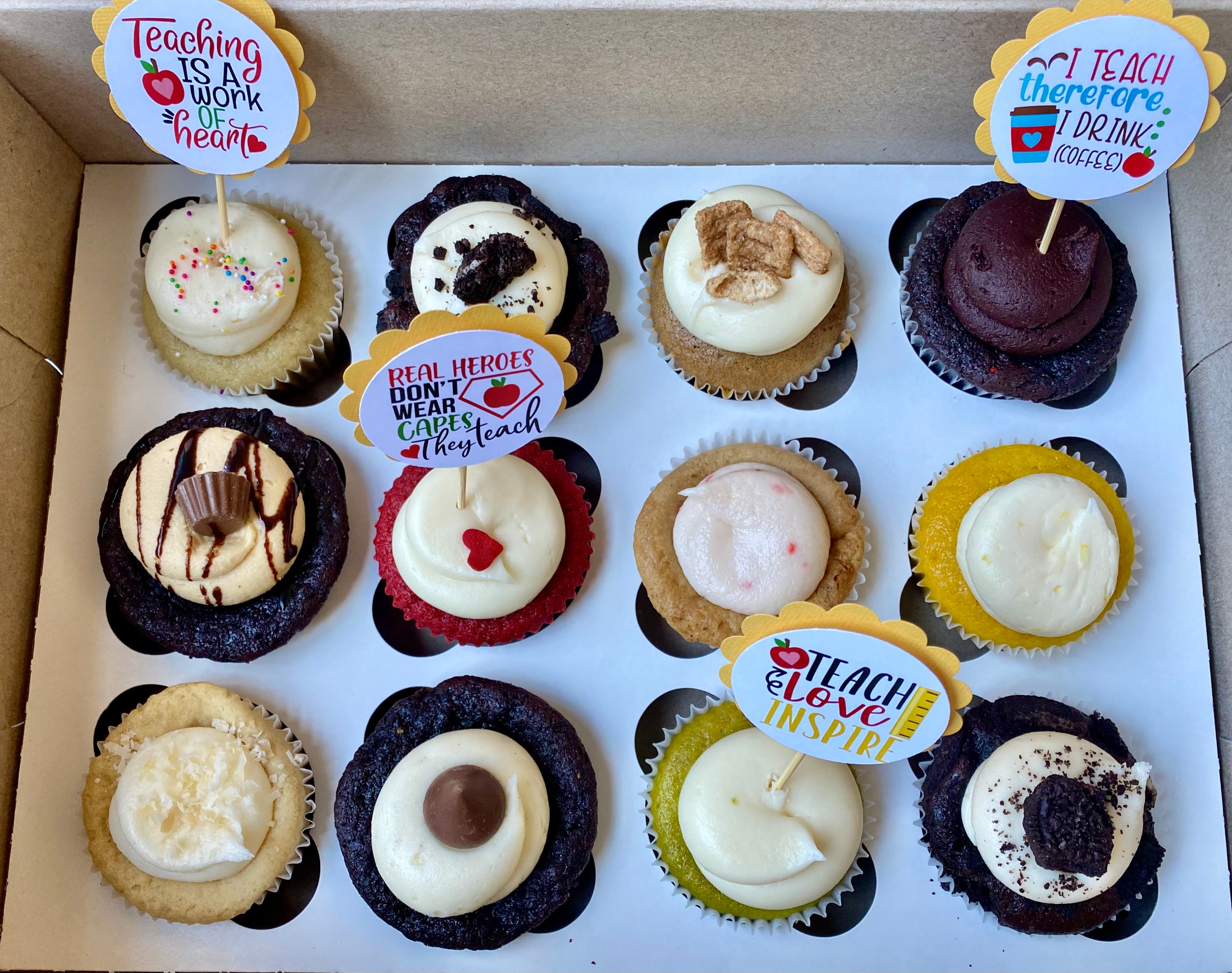 Assorted Dozen Cupcakes Kupcakerie
