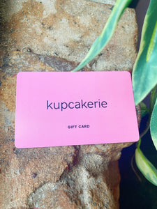 Kupcakerie Gift Card