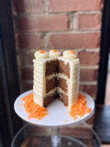 Carrot Cake with Cream Cheese Frosting.