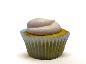 Strawberry Blonde Vegan and Gluten-Free Cupcake